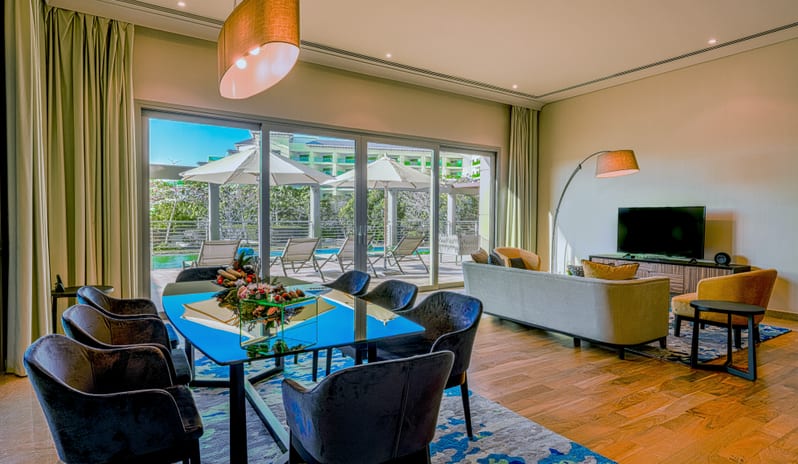 4BR Pool Suite Living Room